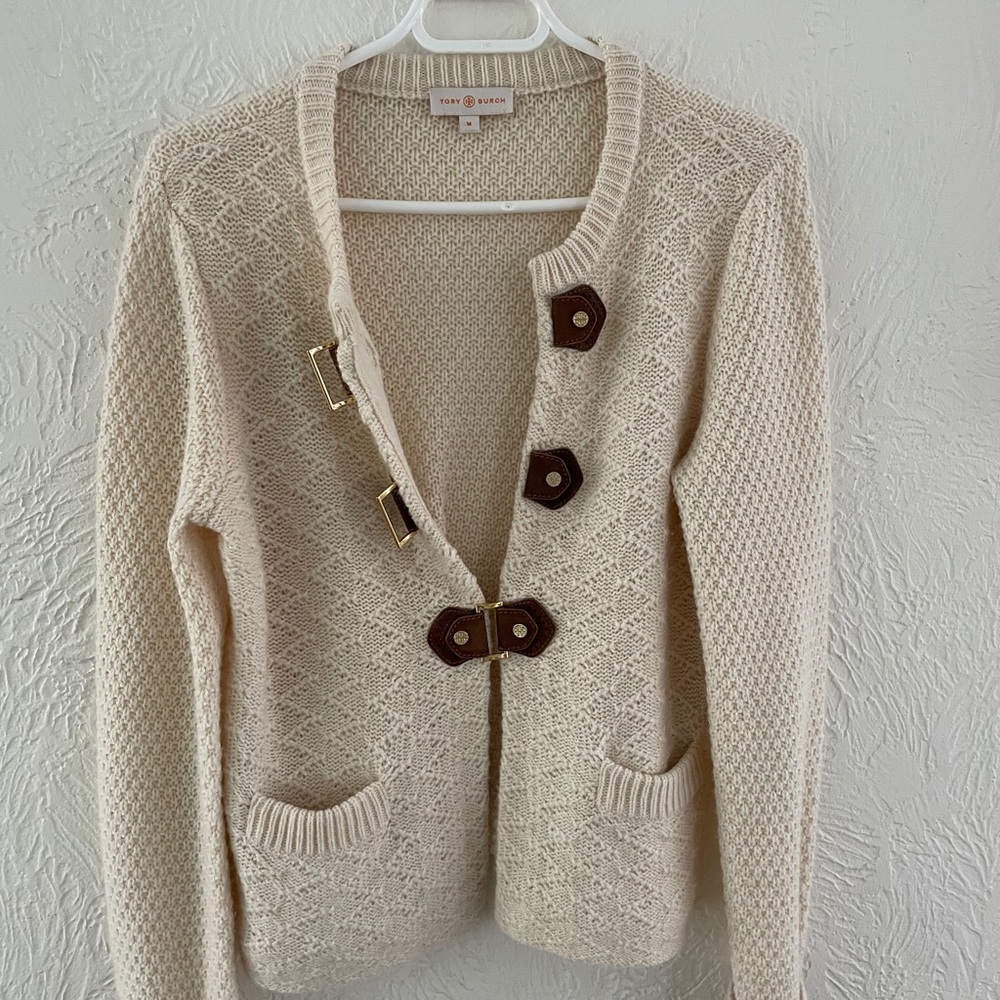 Tory Burch women’s riding sweater